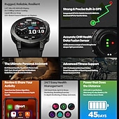 preiswerte Smartwatch-696 S53 Smart Watch Fitness Tracker ECG PPG Bluetooth Anruf Erinnerungs Android iOS IP67 48mm 1,43