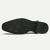 abordables Sandalias de vestir-Zuecos y mules de cuero genuino para hombre con espalda abierta: calzado cómodo, formal e informal sin cordones