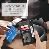 voordelige Samsung-hoesje-Telefoonhoesje voor Samsung Galaxy A55 A35 A25 A15 5G A54 A34 A14 A73 A53 A33 A23 A13 A72 A52 A32 A22 A12 S25 Ultra Achtercover met Standaard Houder Magnetische Kaartsleuf Retro TPU PU Leer