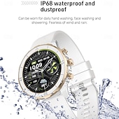 tanie Smartwatche-696 LC315B Inteligentny zegarek 1.27 in Inteligentny zegarek Bluetooth Krokomierz Powiadamianie o połączeniu telefonicznym Rejestrator snu Kompatybilny z Android iOS Damskie Męskie Odbieranie bez