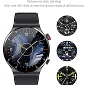 tanie Smartwatche-696 QW33 Smart Watch tracker fitness ECG PPG przypomnienie Bluetooth Android iOS IP67 46 mm 1,28
