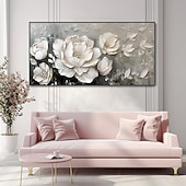 ieftine Picturi Florale/Botanice-pictură în ulei forală pictură manuală abstractă artă cu flori 3d pictură în ulei pe pânză pictură în ulei peisaj natural realizat manual decorarea casei pictură în ulei cu flori de trandafir artă