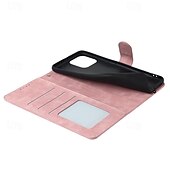 tanie Etui do iPhone&#039;ów-telefon Kılıf Na iPhone 15 Pro Max iPhone 14 13 12 11 Pro Max Plus Mini SE Etui na karty portfela z paskiem na nadgarstek Stopka Gniazdo karty Retro TPU Skóra PU