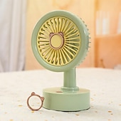cheap Heating &amp; Cooling-Mini Desktop Fan - Portable, Convenient Three-Speed Cooling Fan, Powerful Rechargeable Fan for Students, Home, Office, and Outdoor Use