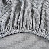 baratos Capa de cadeira-capa de cadeira de jantar resistente à água tecido de lã polar para capa de cadeira de sala de jantar capas elásticas capas de assento de cadeira