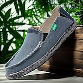 voordelige Hereninstappers &amp; loafers-casual instappers voor heren - bovenwerk van ademend canvas, lichtgewicht zool, ideaal voor dagelijks gebruik