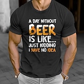 cheap Graphic Apparel-Cosplay Costume T-shirt Print Bavarian German T-shirt Sleeve Classic Street Style for Men's Adults' Hot Stamping  for Carnival Oktoberfest Beer Party Casual Daily