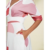  szatén esküvői vendégzseb virágos v nyakú maxiruha