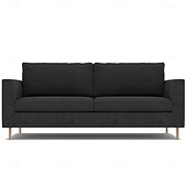 baratos Cobertura de Sofa-Capa de Sofá de Veludo de 2 e 3 Lugares Sólida Almofadada