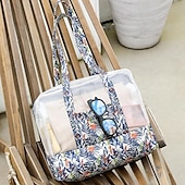 abordables organizador de baño-Neceser impermeable para playa, natación, gimnasio, separación húmeda/seca, bolsa de ropa para baño y ducha para almacenamiento seco y húmedo