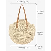 levne Kabelky a tote tašky-dámská boho chic háčkovaná kabelka: ideální pro plážové dny a neformální letní výlety