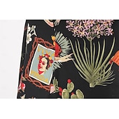 economico Cime-Retrò Vintage Anni 1950 Blusa / Camicia Senza spalline Fiore / Floreale Costume Per donna Mascherata Casual Quotidiano Addio al Nubilato Adulti Top