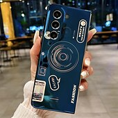 Недорогие Чехлы для Samsung-телефон Кейс для Назначение SSamsung Galaxy Z-сгиб 6 Z Fold 5 Z Fold 4 Z Fold 3 Кейс на заднюю панель Ультратонкий Защита от удара Фотоаппарат ТПУ