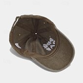 tanie Czapka baseballowa męska-Męskie Czapka z daszkiem Kapelusz Czapka Truckera Czarny Niebieski Bawełna Haft Moda Codzienny Ulica Codzienny Litera Regulowany Filtr przeciwsłoneczny Oddychający