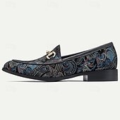 preiswerte Loafer aus hochwertigem Leder-Herren Loafer &amp; Slip On Formelle Schuhe Abendschuhe Leder Italienisches Vollnarbenleder Bequem Rutschfest Slipper Schwarz