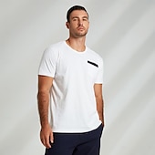 ieftine Tricouri și maieuri pentru bărbați de elită-Bărbați Grafic Tricou Tee Top Manșon scurt Tricou Stil Nautic Cămașă Modă Exterior Casual Stradă Casual Zilnic Alb Bleumarin Primavara vara Îmbrăcăminte S M L XL XXL