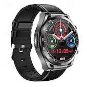 abordables Relojes inteligentes-iMosi ET450 Reloj inteligente 1.39 pulgada Smartwatch Reloj elegante Bluetooth ECG + PPG Monitoreo de temperatura Podómetro Compatible con Android iOS Mujer Hombre Larga espera Llamadas con Manos