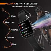Χαμηλού Κόστους Smartwatch-696 P6 Εξυπνο ρολόι 1.96 inch Έξυπνο ρολόι Bluetooth ΗΚΓ + PPG Βηματόμετρο Υπενθύμιση Κλήσης Συμβατό με Android iOS Γυναικεία Άντρες Κλήσεις Hands-Free Υπενθύμιση Μηνύματος IP 67 Θήκη ρολογιού 40mm