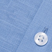 economico Camicie Elite da Uomo-Per uomo Camicia di lino Camicia button-down Camicia casual Bianco Blu Grigio Manica Corta Tinta unica Collo ripiegato All&#039;aperto Casual Bottoni Abbigliamento Vacanza Quotidiano Canotta sportiva