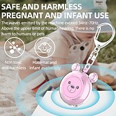 economico Repellenti per zanzare elettrici-Repellente Ultrasuoni per Zanzare da Esterno – Dispositivo Elettronico di Controllo Insetti per Bambini e Uso Estivo