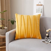 cheap Textured Throw Pillows-Decorative Toss Pillows Velvet Cover for Pillows Pillow Case Cover Home office Pillow Case Cover Modern Sample Room Cushion Cover Outdoor Cushion for Sofa Couch Bed Chair Pink Blue Sage Green Purple