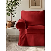 cheap Sofa Cover-Cotton 1 Seat Chair Sofa Cover with Cushion Cover , Replacement  Armchair Cover 1 Seat Couch Slipcover for Dogs, Replacement Sofa Furniture Protector  LITB PRIME cover Ektcover