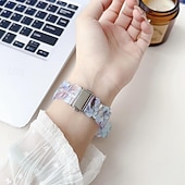 levne Řemínky na Apple Watch-Sportovní značka Kompatibilní s Řemínek k hodinkám Apple Watch 38 mm 40 mm 41 mm 42 mm 44 mm 45 mm 49 mm Kovová spona Nastavitelný Pryskyřice Náhradní pásek na hodinky pro iwatch Ultra 2 Series 9 8 7