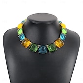 voordelige Kettingen en hangers-1 stuk Ketting For Dames Straat Dagelijks Legering Retro