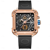 economico Orologi meccanici-orologio al quarzo da uomo onola orologio da polso casual moda creativa calendario luminoso orologio con gel di silicone decorazione impermeabile