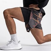 ieftine Șorturi de alergare-Bărbați Σορτς για τρέξιμο Pantaloni Sport de Sală Pantaloni scurți Buzunar Curea elastică Pantaloni scurți În aer liber Sporturi &amp; Exterior De Atletism Uscare rapidă Ușor Απαλό Maraton Alergat A face