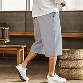 economico Casa-Per uomo Pantaloncini Estivi Tasca Tinta unita All&#039;aperto Sportivo Corto Vacanza Casuale Casual Verde militare Nero Vita Bassa Micro-elastico