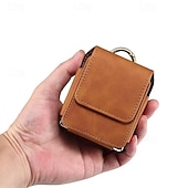 お買い得  ユニバーサル電話バッグ-メンズ Samsung Z Flip 6/5/4/3/2/1 ユニバーサル フォンケース レザーケース ベルト ウエストバッグ プロップ PU レザーバッグ フォンウォレット ヴィンテージベルト フォン保護ケース