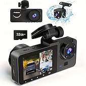 cheap Car DVR-Car Car Recorder 4K Full UHD Car Camera Front and Rear Car Car Recorder with Night Vision 24 Hour Parking Mode WDR Motion Detection