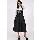 billige Kvinner-Oktoberfest Kjoler Dirndl bayerske Hushjelp Tysk München Enger Dame Tradisjonell stil klut