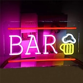halpa LED-neonvalot-oktoberfest olutaika led valovalo kauppa baari ravintola hotelli koristevalo neon makuuhuone seinä keittiö henkilökohtainen sisustus yövalo usb 1kpl
