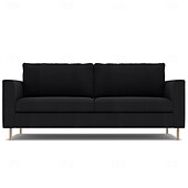 baratos Cobertura de Sofa-Capa de Sofá de Veludo de 2 e 3 Lugares Sólida Almofadada