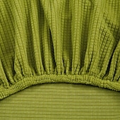 economico Copertura del divano futon-Copridivano letto senza braccioli in tessuto jacquard 3 diverse dimensioni fodere per decorazioni per divano in velluto di mais protezione elasticizzata copripanca elastico