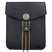 baratos Acessórios e mais-Punk e gótico Medieval Século XVII saco bolsa de cinto saco de dados Ranger Elfo Homens Mulheres Unisexo Celta Viking Fantasia Carnaval Baile de Máscaras dia das Bruxas Mascarilha Adulto Bolsa