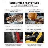 economico Coprisedili per auto-set completo coprisedile per auto compatibile con airbag universale interni auto fodera protettiva per sedile in tessuto resistente all&#039;usura in fibra di poliestere