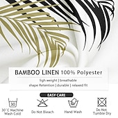 levne Tropické rostliny-Pánské Palmový list Tropické rostliny Havajská košile Aloha košile Krátké rukávy Košile Přehnutý Havajské Na běžné nošení Letovisko Venkovní Dovolená ulice Bílá #2 Bílá S M L