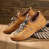 economico Sneakers da uomo-scarpe da ginnastica da trekking in rete traspirante da uomo: scarpe da trail leggere e comode per attività all&#039;aperto
