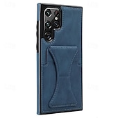 cheap Samsung Cases-Phone Case For Samsung Galaxy S24 Ultra Plus S23 S22 S21 S20 Plus Ultra A55 A35 A25 A15 5G A73 A53 A33 A23 A13 A72 A52 A32 A22 A12 S25 Ultra Back Cover with Stand Holder Card Slot Shockproof Retro