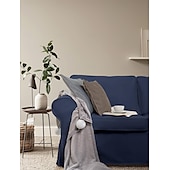 cheap Sofa Cover-2 Seat Sofa Cover or  2 Seat Sofa Bed Cover with Cushion Covers and Backrest Covers For Ektorp Couch Slipcover Washable Furniture Protector  LITB PRIME cover Ektcover