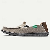 voordelige Hereninstappers &amp; loafers-casual instappers voor heren - bovenwerk van ademend canvas, lichtgewicht zool, ideaal voor dagelijks gebruik