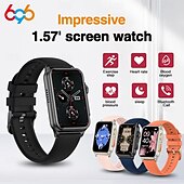 abordables Pulseras inteligentes-696 H23 Reloj inteligente 1.57 pulgada Pulsera inteligente Bluetooth Podómetro Recordatorio de Llamadas Seguimiento del Sueño Compatible con Android iOS Mujer Llamadas con Manos Libres Recordatorio