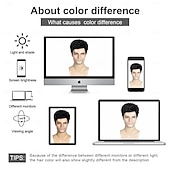 cheap Mens Wigs-Mens Wigs Short Black Wigs for Men Natural Curly Layered Synthetic Full Hair Replacement Wig for Male Daily Wear Party Cospaly Costume Halloween
