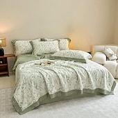 baratos Cobertores de cama-Colcha de verão, Floral / flor Fibra de Liocel Confortável cobertores