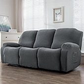abordables Housse de fauteuil inclinable-housse de canapé inclinable résistante à l&#039;eau, housse de canapé à siège unique, housse de fauteuil, housse de massage antidérapante, couverture complète pour garçon paresseux