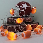 economico Striscie luci a batteria-luci della stringa di calcio luci della stringa della palla di sport euro cup usb o funzionamento a batteria 1.5m 3m 6m lucine mix baseball basket calcio calcio luci a led
