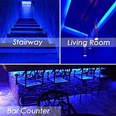 cheap Plug Strip Lights-LED Strip Light Set 32.8Ft Dimmable  Warm Light White Light Ice Blue Yellow Light Red Light Super Bright LED Tape Light 120 LED/M SMD 2835 Suitable for Dressing Table Home Kitchen Cabinet Bedroom